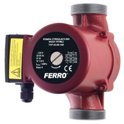Pompa circulatie pentru apa potabila FERRO, 25-80, ax 180 mm