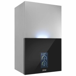 Centrala termica in condensare FERROLI BlueHelix MAXIMA 28C, 24 kW, clasa A+, kit evacuare inclus, termostat Wi-Fi inclus, 0TSB4MWA