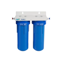 Sistem de filtrare apa VALROM PUR 2, in doua trepte, 10"